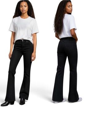 NWT PacSun Black Skinny Bootcut Jeans NWT Size 22 Low Rise